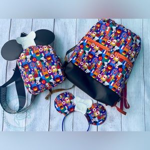 Disney Wine & Dine Bags & 1 set ears.